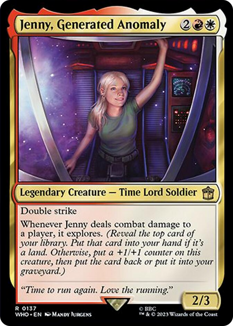 Jenny, Generated Anomaly [Doctor Who] | Card Citadel