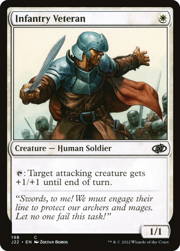 Infantry Veteran [Jumpstart 2022] | Card Citadel