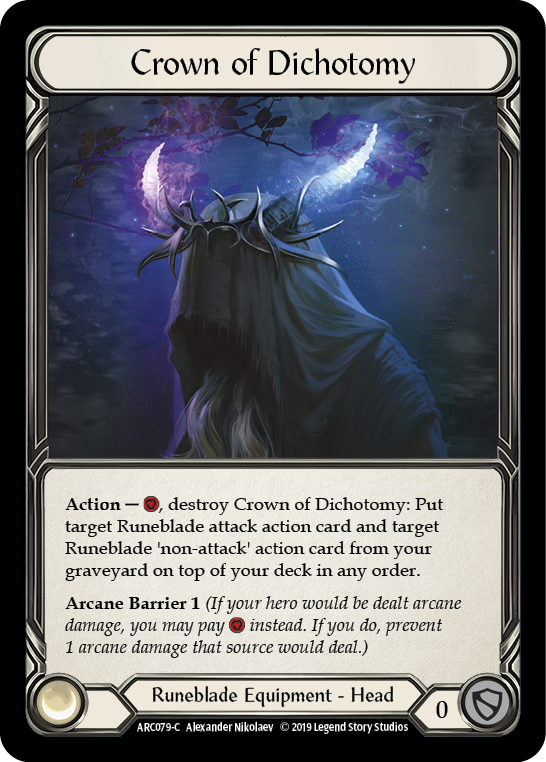 Crown of Dichotomy [ARC079-C] (Arcane Rising)  1st Edition Normal | Card Citadel