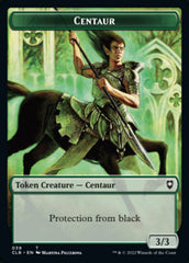 Horror // Centaur Double-Sided Token [Commander Legends: Battle for Baldur's Gate Tokens] | Card Citadel