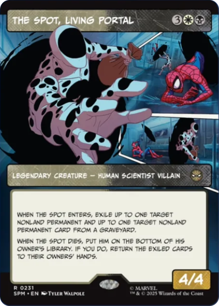 The Spot, Living Portal (Borderless) [Marvel's Spider-Man] | Card Citadel