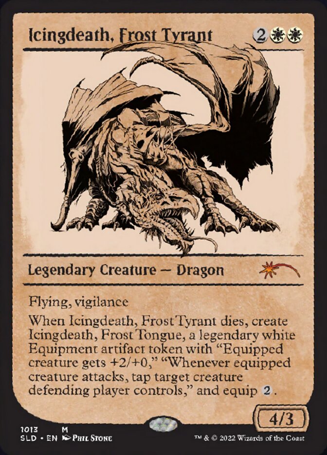 Icingdeath, Frost Tyrant (Showcase) [Secret Lair Drop Series] | Card Citadel