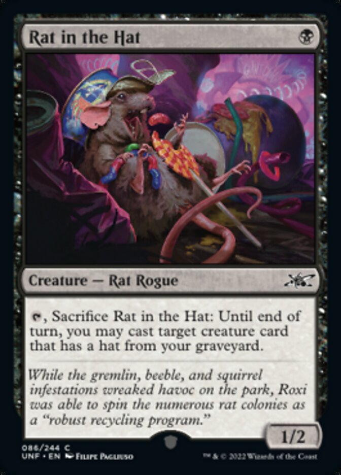 Rat in the Hat [Unfinity] | Card Citadel