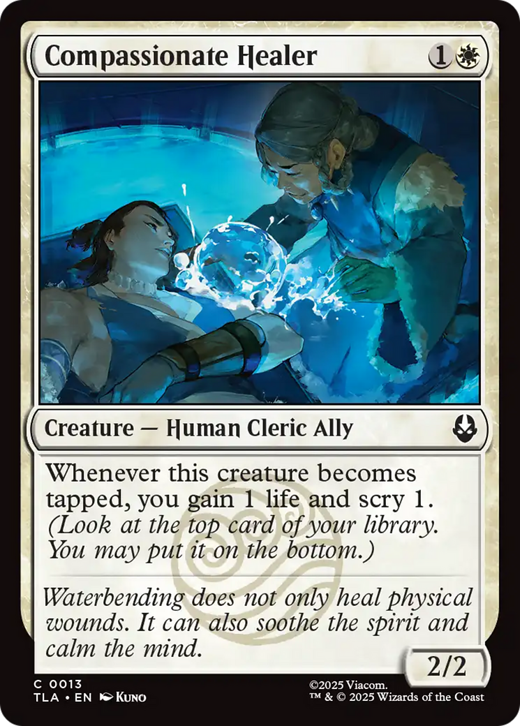 Compassionate Healer [Avatar: The Last Airbender] | Card Citadel