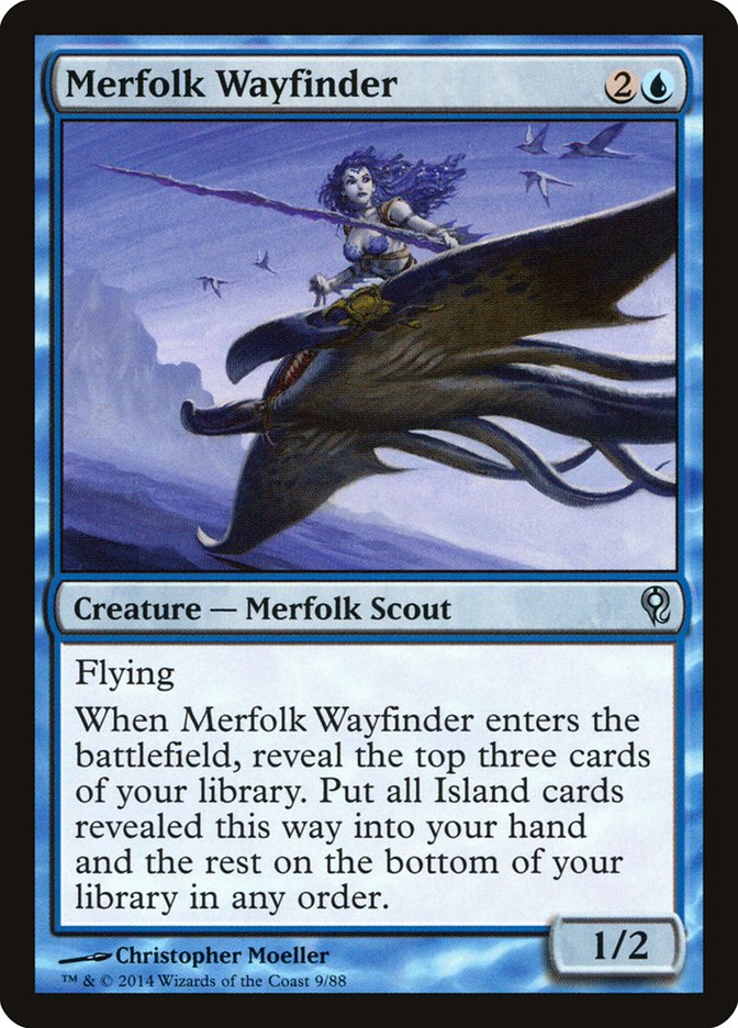 Merfolk Wayfinder [Duel Decks: Jace vs. Vraska] | Card Citadel