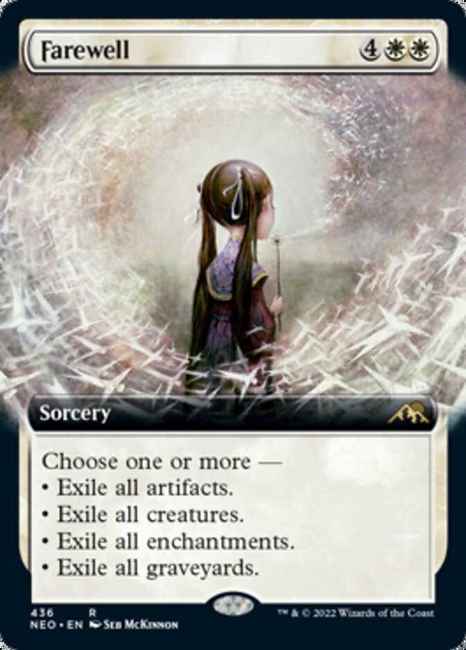 Farewell (Extended Art) [Kamigawa: Neon Dynasty] | Card Citadel
