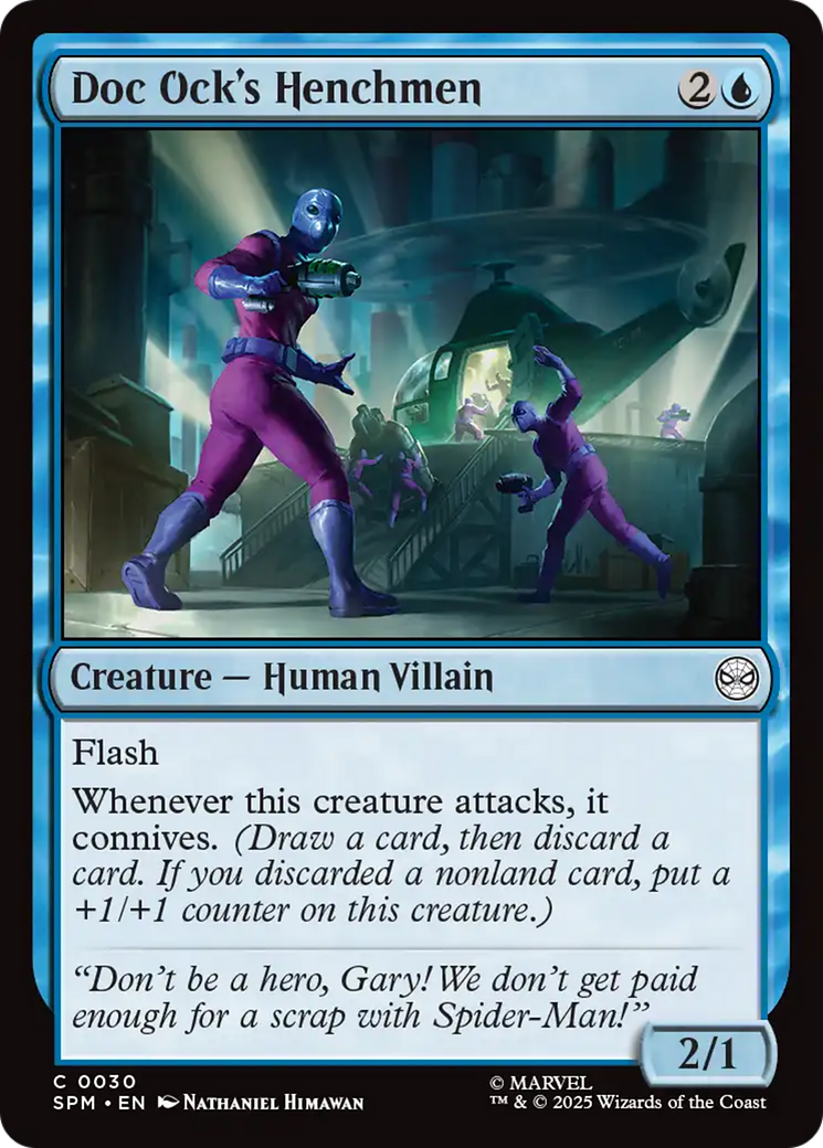 Doc Ock's Henchmen [Marvel's Spider-Man] | Card Citadel
