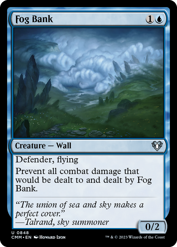 Fog Bank [Commander Masters] | Card Citadel