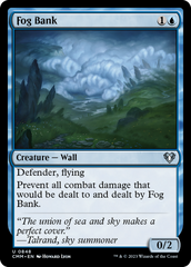 Fog Bank [Commander Masters] | Card Citadel