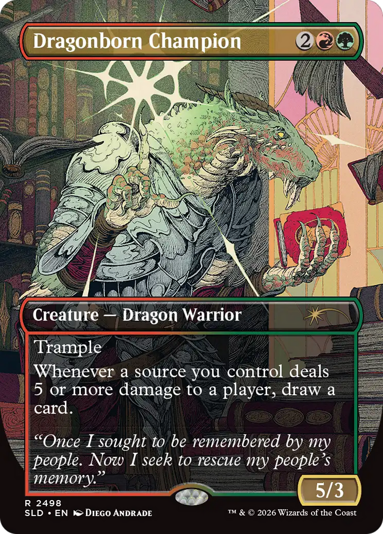 Dragonborn Champion [Secret Lair Drop Series] | Card Citadel
