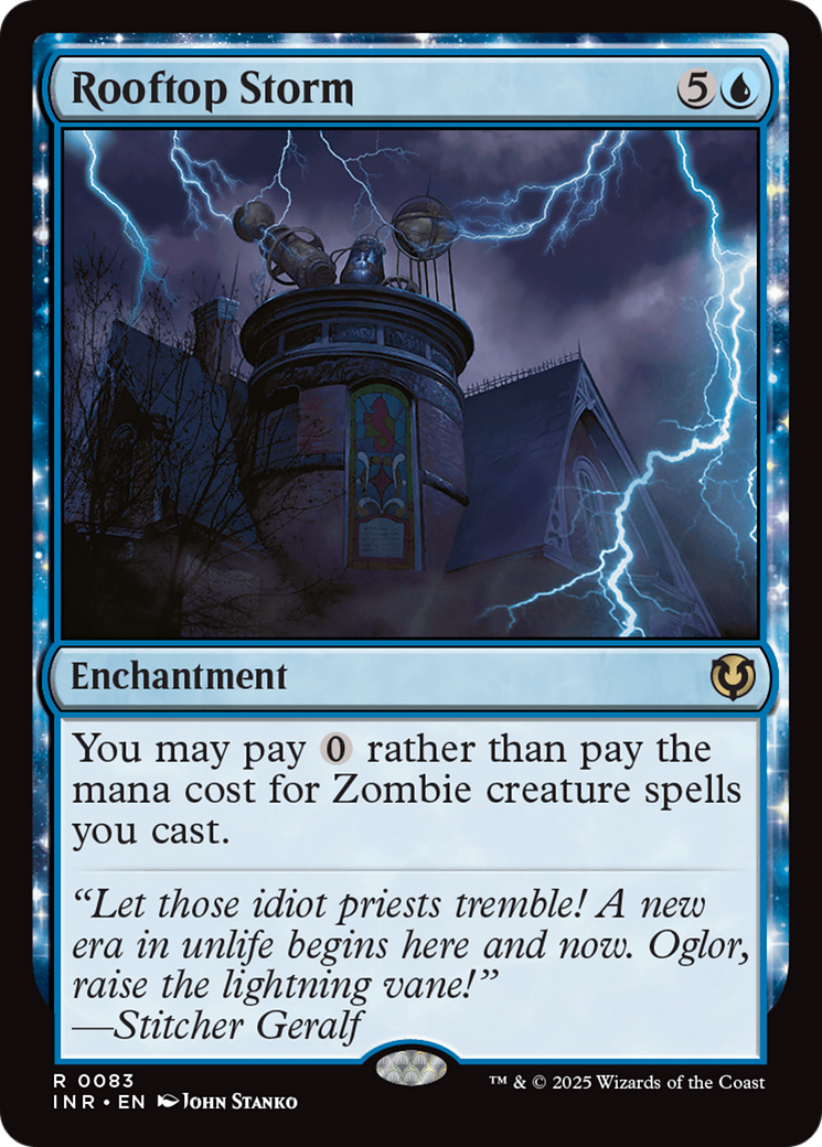Rooftop Storm [Innistrad Remastered] | Card Citadel