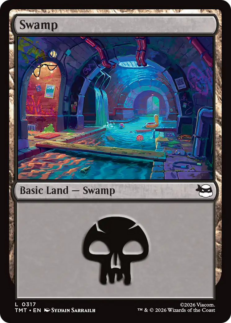 Swamp (0317) [Teenage Mutant Ninja Turtles] | Card Citadel
