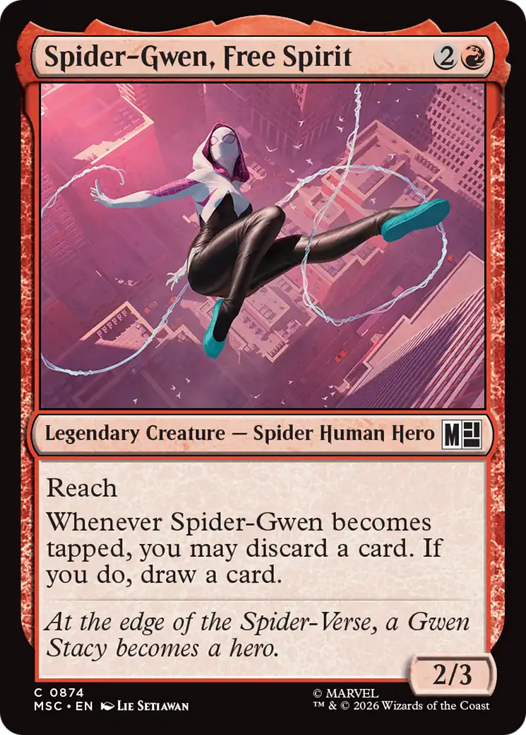 Spider-Gwen, Free Spirit [Marvel Super Heroes Commander] | Card Citadel