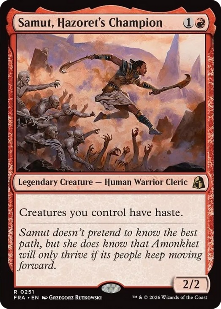 Samut, Hazoret's Champion [Reality Fracture] | Card Citadel