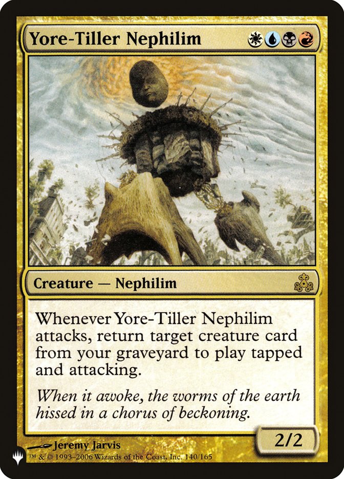 Yore-Tiller Nephilim [The List] | Card Citadel