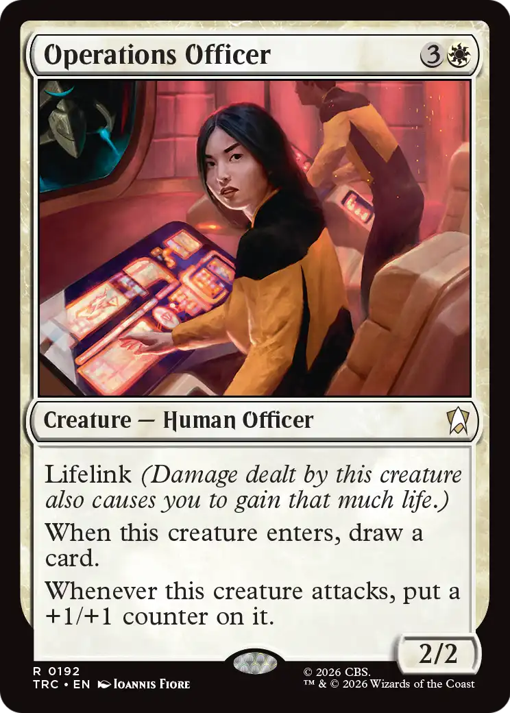 Operations Officer [Star Trek Commander] | Card Citadel