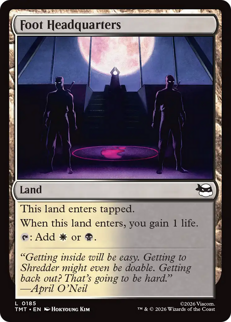 Foot Headquarters [Teenage Mutant Ninja Turtles] | Card Citadel