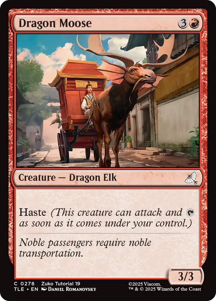 Dragon Moose (0278) [Avatar: The Last Airbender: Eternal-Legal] | Card Citadel
