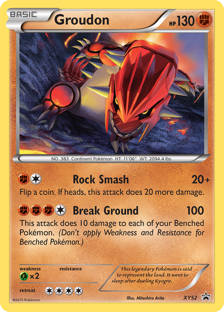 Groudon (XY52) [XY: Black Star Promos] | Card Citadel