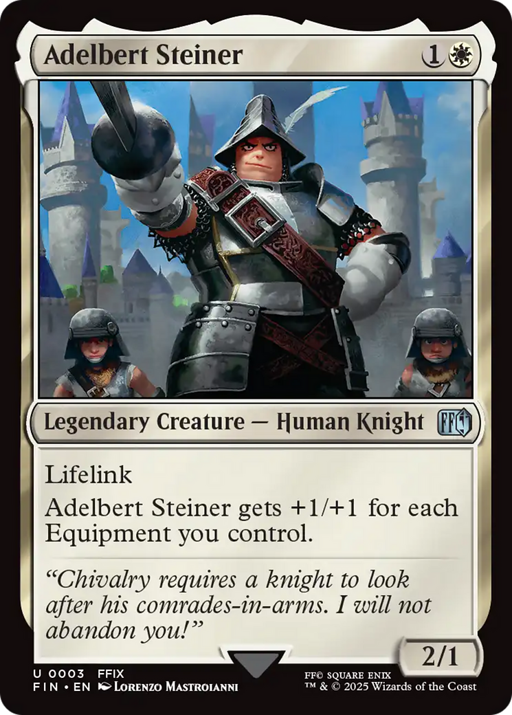 Adelbert Steiner [FINAL FANTASY] | Card Citadel