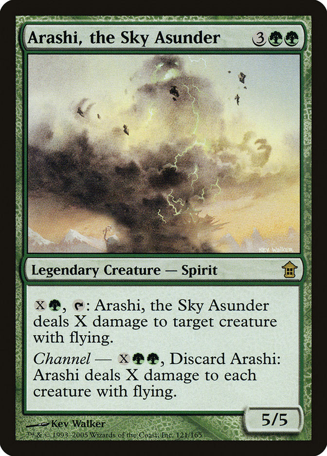 Arashi, the Sky Asunder [Saviors of Kamigawa] | Card Citadel
