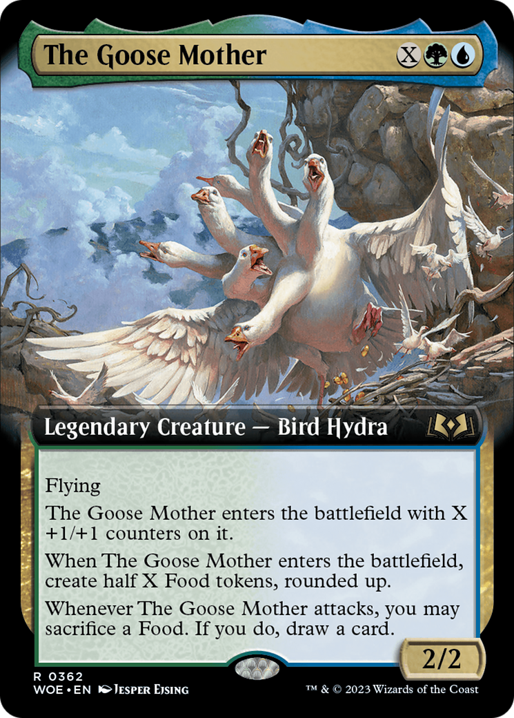 The Goose Mother (Extended Art) [Wilds of Eldraine] | Card Citadel