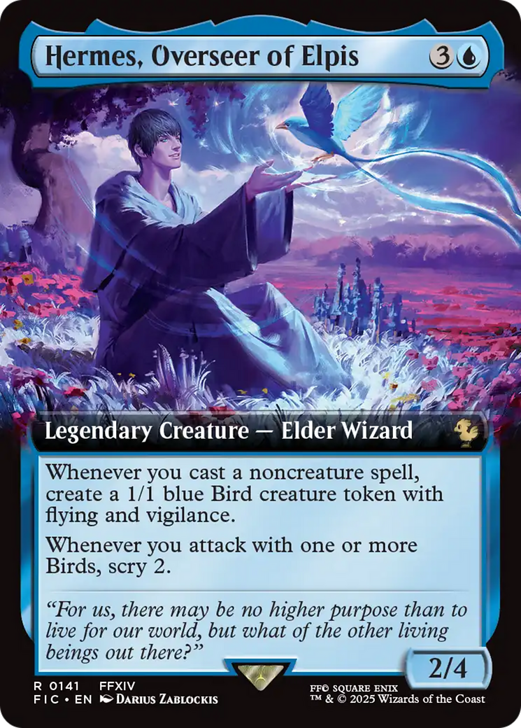 Hermes, Overseer of Elpis (Extended Art) [FINAL FANTASY Commander] | Card Citadel