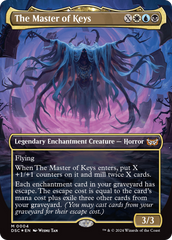 The Master of Keys (Borderless) [Duskmourn: House of Horror Commander] | Card Citadel