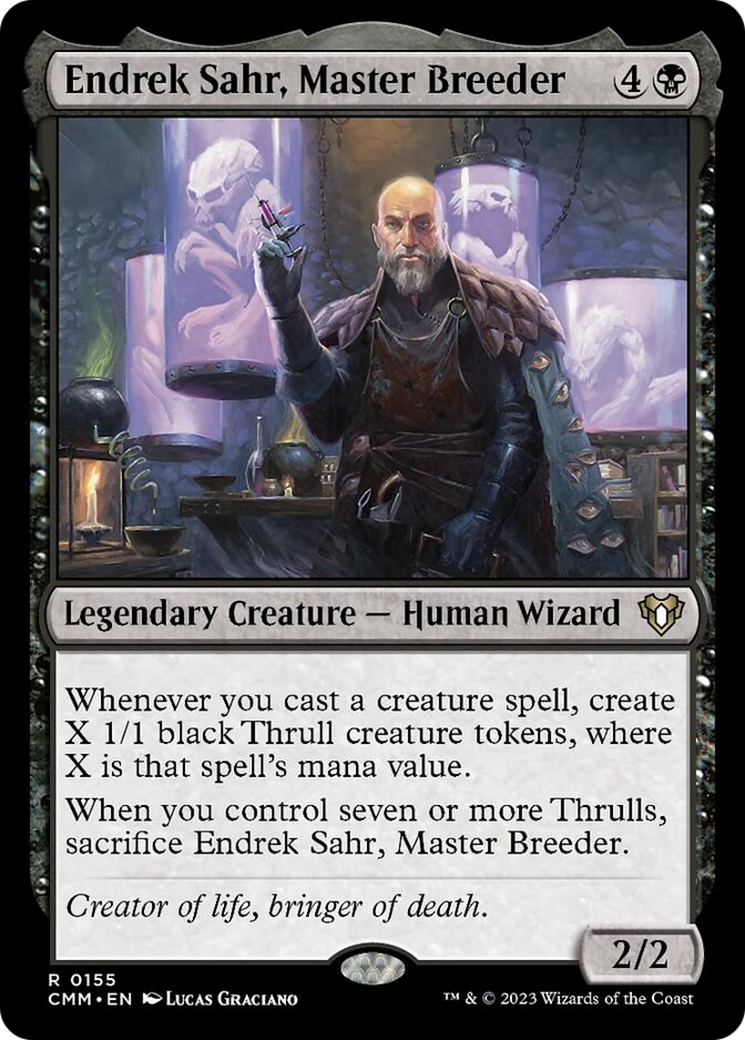 Endrek Sahr, Master Breeder [Commander Masters] | Card Citadel