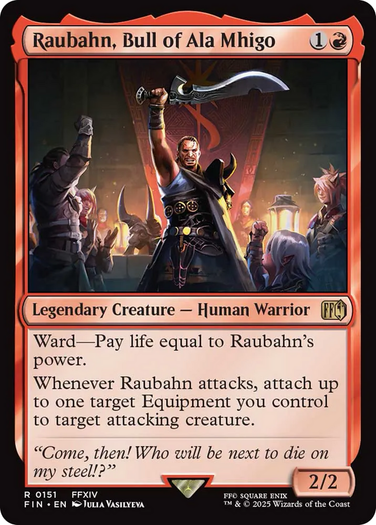 Raubahn, Bull of Ala Mhigo [FINAL FANTASY] | Card Citadel