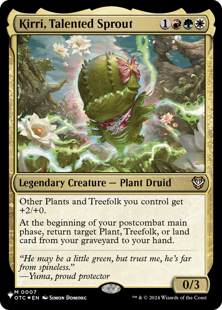 Kirri, Talented Sprout (OTC) [The List] | Card Citadel