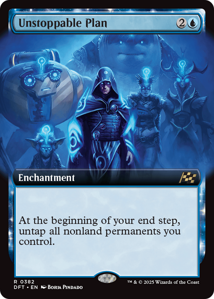 Unstoppable Plan (Extended Art) [Aetherdrift] | Card Citadel