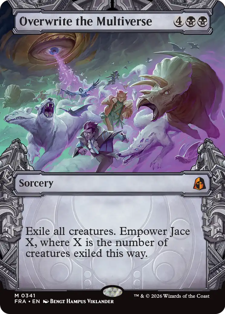 Overwrite the Multiverse (Showcase) [Reality Fracture] | Card Citadel