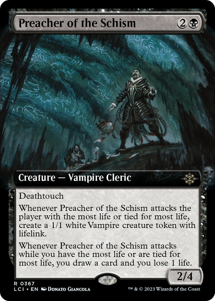 Preacher of the Schism (Extended Art) [The Lost Caverns of Ixalan] | Card Citadel