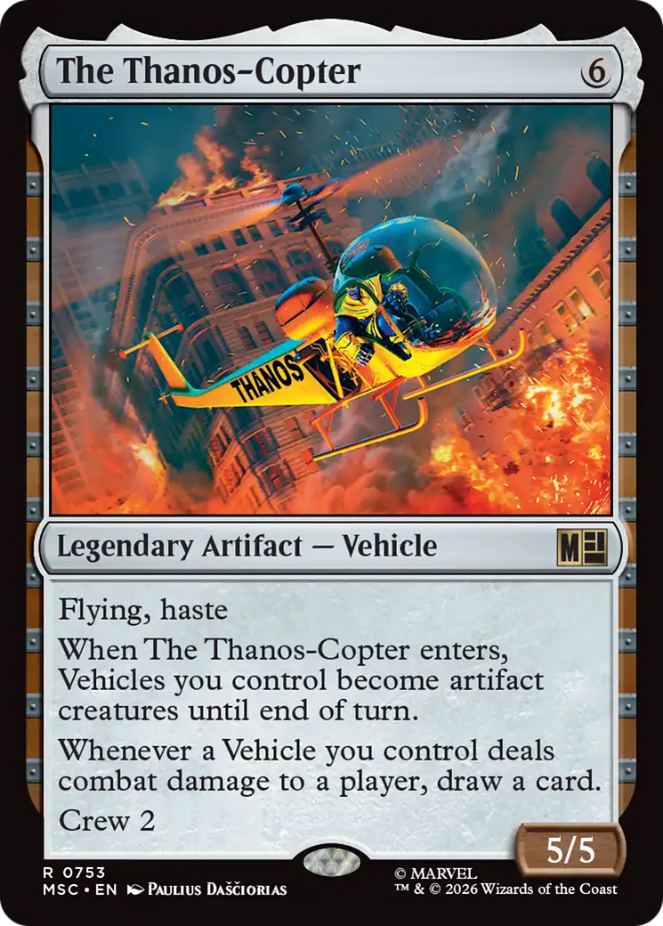 The Thanos-Copter [Marvel Super Heroes Commander] | Card Citadel