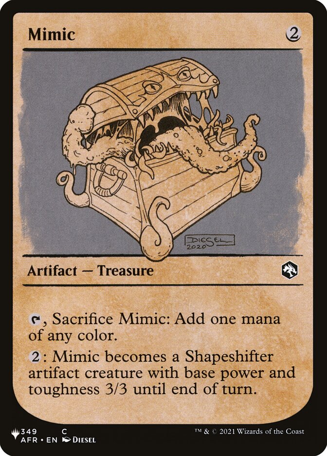 Mimic (Showcase) [The List] | Card Citadel