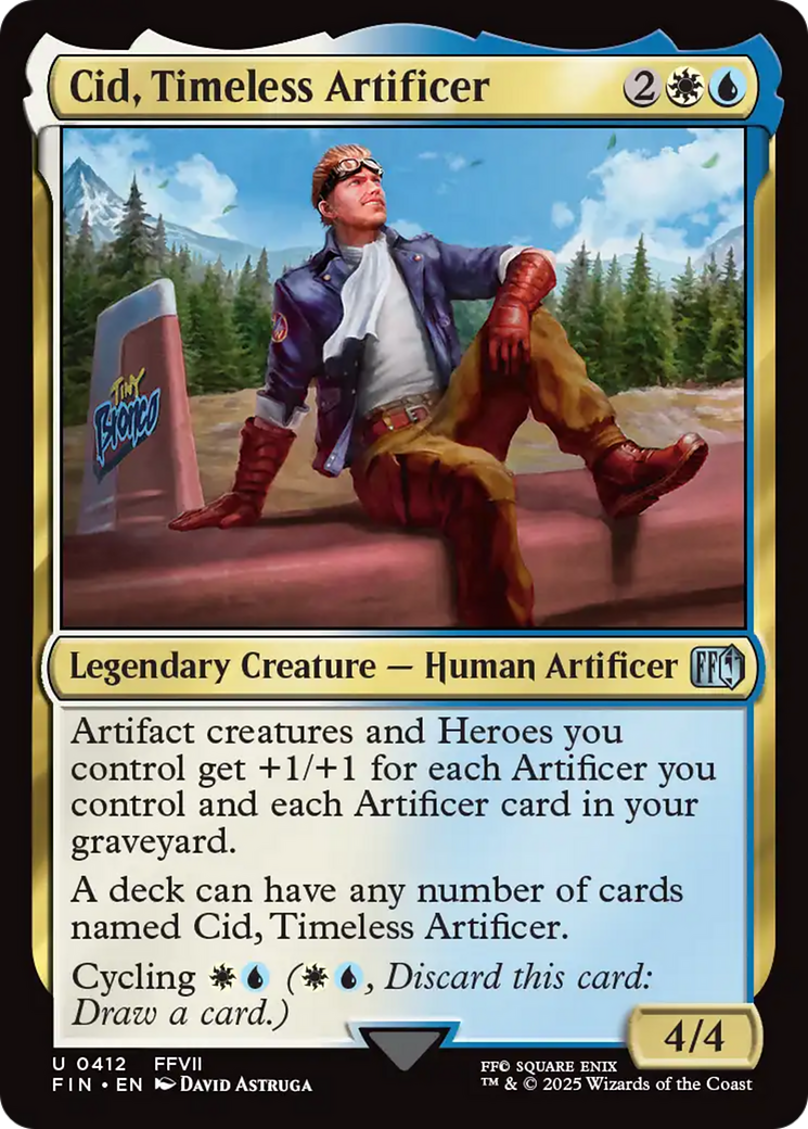 Cid, Timeless Artificer (0412) [FINAL FANTASY] | Card Citadel