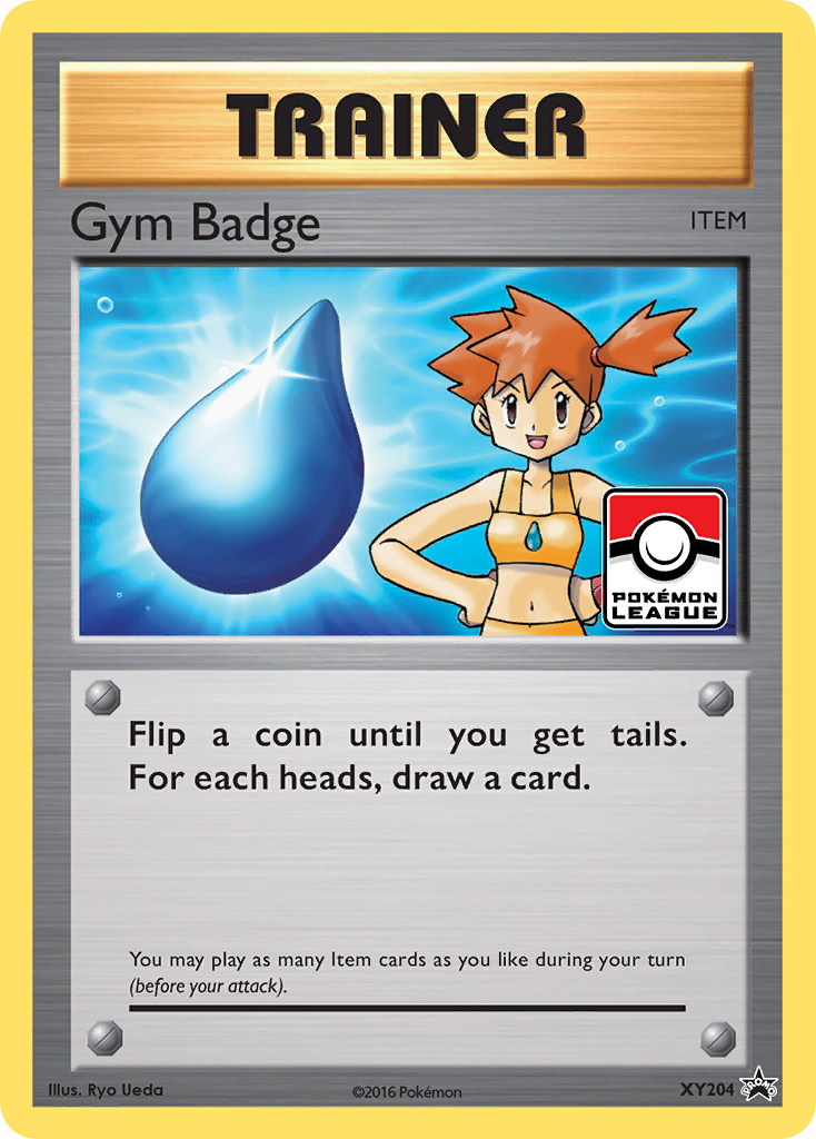 Gym Badge (XY204) (Misty) [XY: Black Star Promos] | Card Citadel