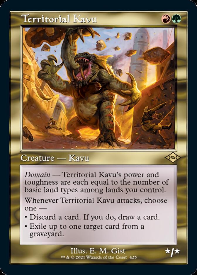 Territorial Kavu (Retro) [Modern Horizons 2] | Card Citadel