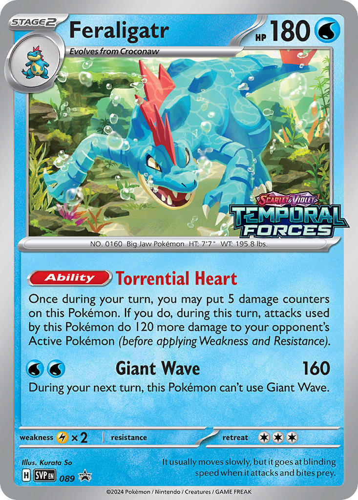 Feraligatr (089) [Scarlet & Violet: Black Star Promos] | Card Citadel