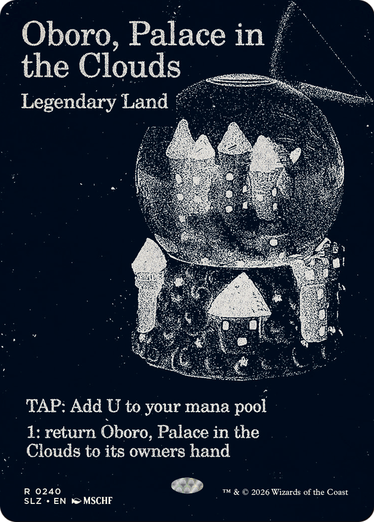 Oboro, Palace in the Clouds (0240) [Secret Lair x MSCHF: The Zeta Set] | Card Citadel