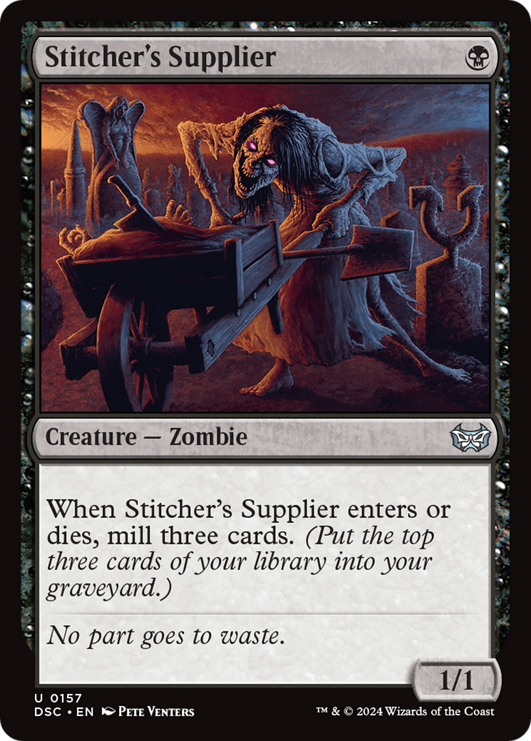 Stitcher's Supplier [Duskmourn: House of Horror Commander] | Card Citadel