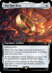 The One Ring (Extended Art) (Surge Foil) [The Lord of the Rings: Tales of Middle-Earth] | Card Citadel