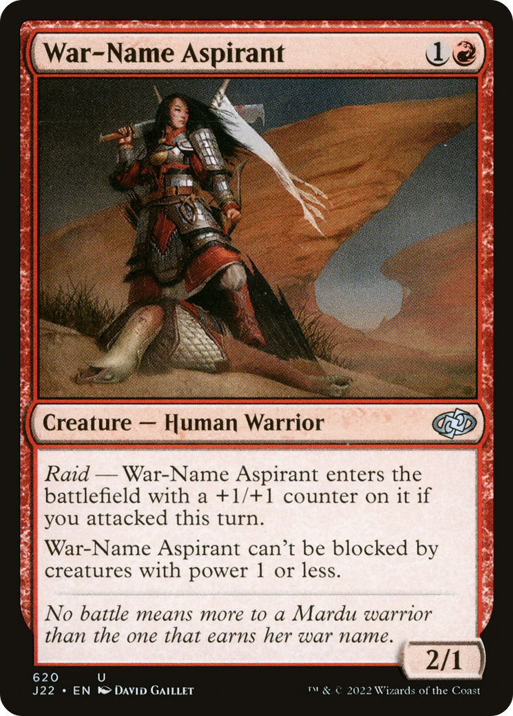 War-Name Aspirant [Jumpstart 2022] | Card Citadel