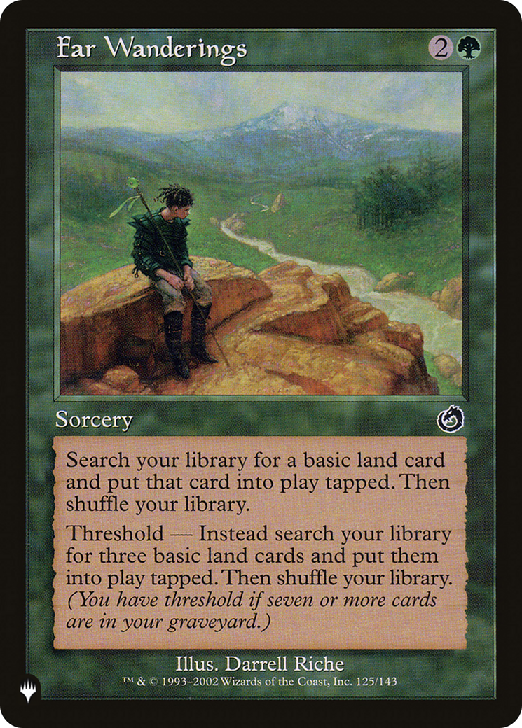 Far Wanderings [The List Reprints] | Card Citadel