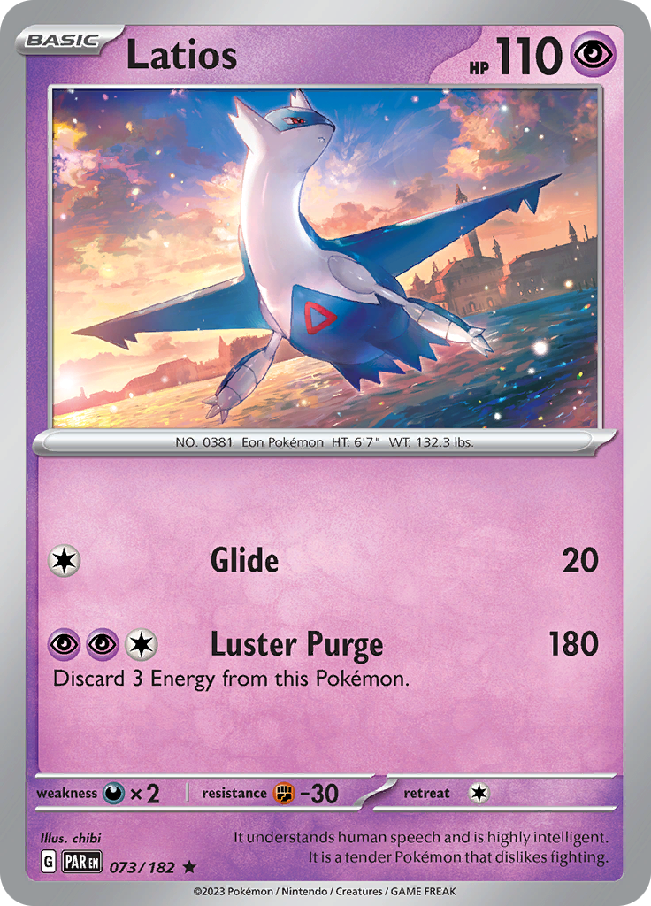 Latios (073/182) [Scarlet & Violet: Paradox Rift] | Card Citadel