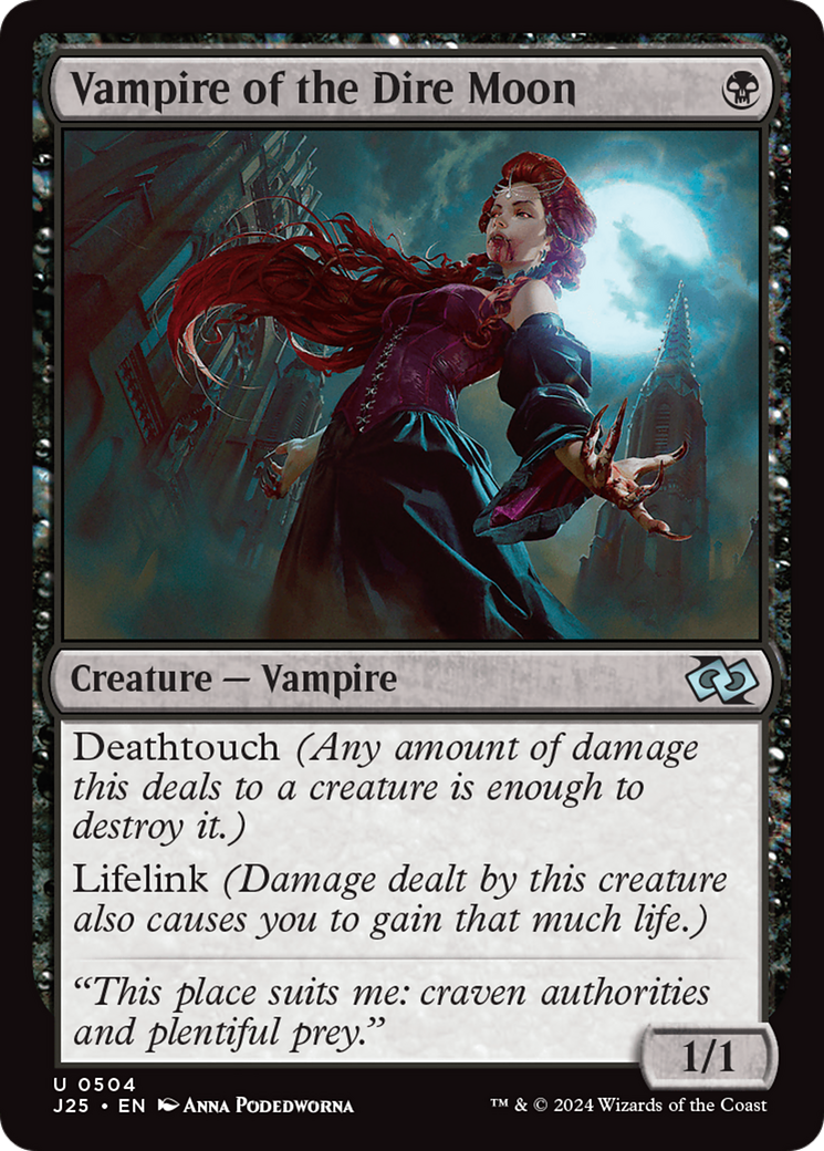 Vampire of the Dire Moon [Foundations Jumpstart] | Card Citadel