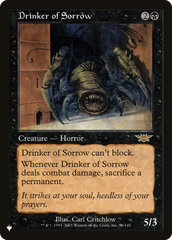 Drinker of Sorrow [The List] | Card Citadel