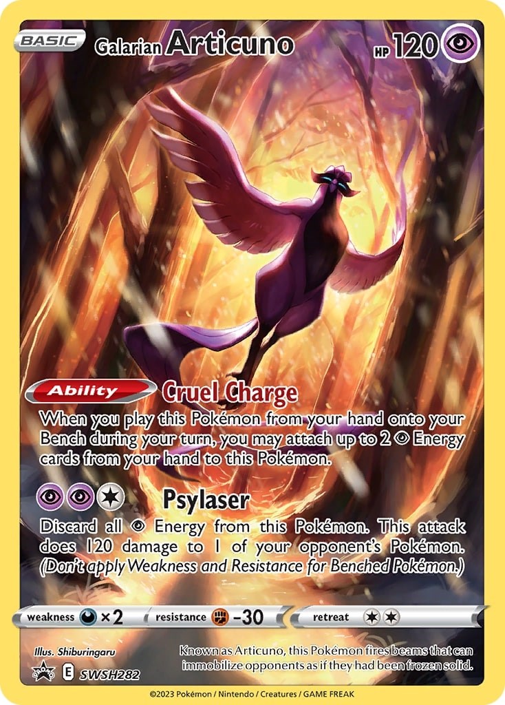 Galarian Articuno (SWSH282) [Sword & Shield: Black Star Promos] | Card Citadel