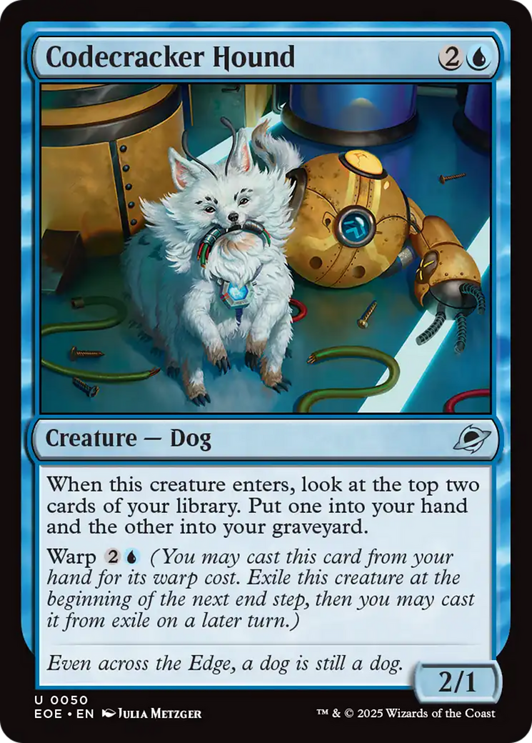 Codecracker Hound [Edge of Eternities] | Card Citadel